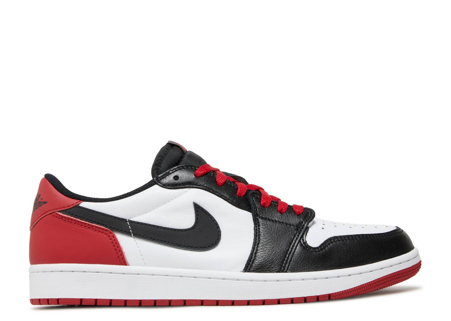 AIR JORDAN 1 RETRO LOW OG GS “BLACK TOE”