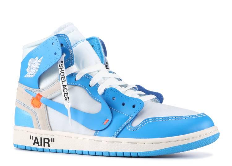 Jordan off white sale blue price