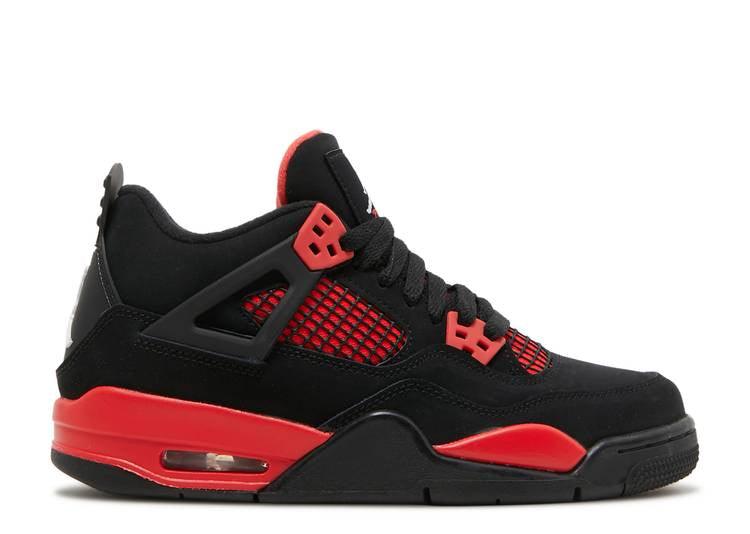 Jordan sneakers red sales and black