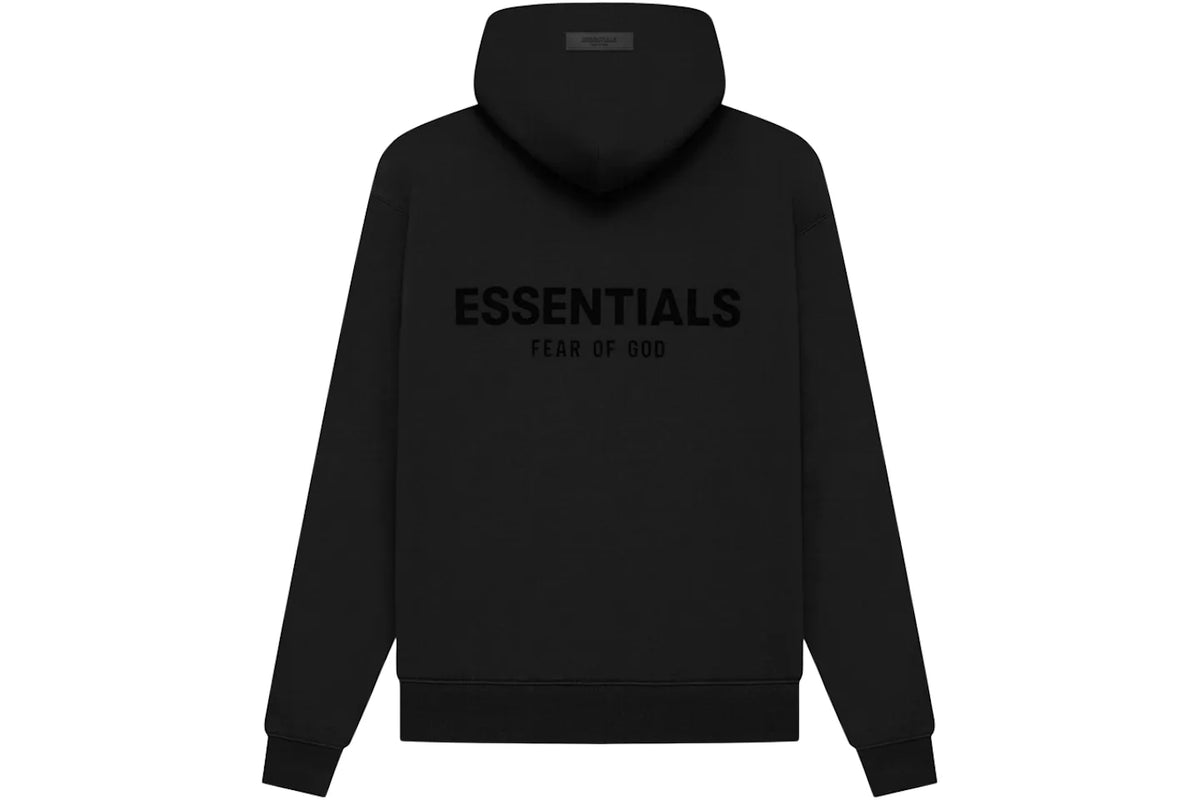 Fear of God Essentials Hoodie Color Dark Oatmeal Limo Black Size S/M/L/XL