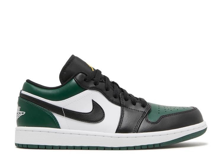 Jordan retro 1 on sale green and black