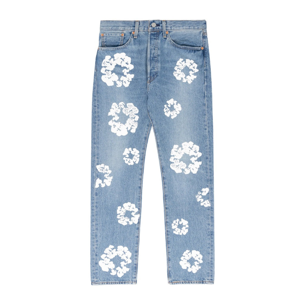 Denim Tears x Levi's Cotton Wreath Jean Light Wash