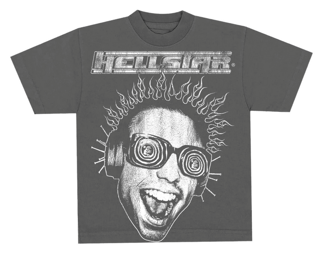 Hellstar Studios Rage Short Sleeve Tee Shirt - Black