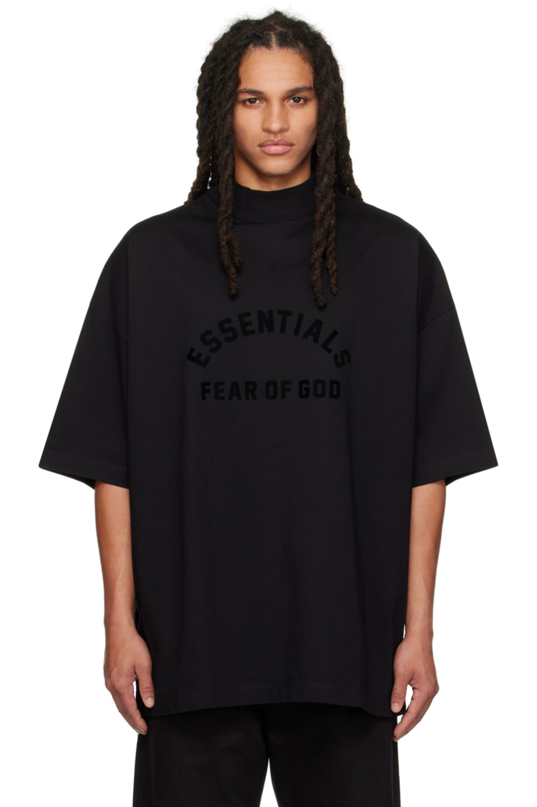 FEAR OF GOD ESSENTIALS T-SHIRT (SS23) JET BLACK