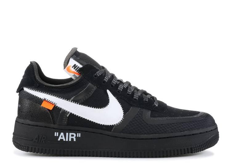 OFF-WHITE X AIR FORCE 1 LOW "BLACK" - ENDLESS