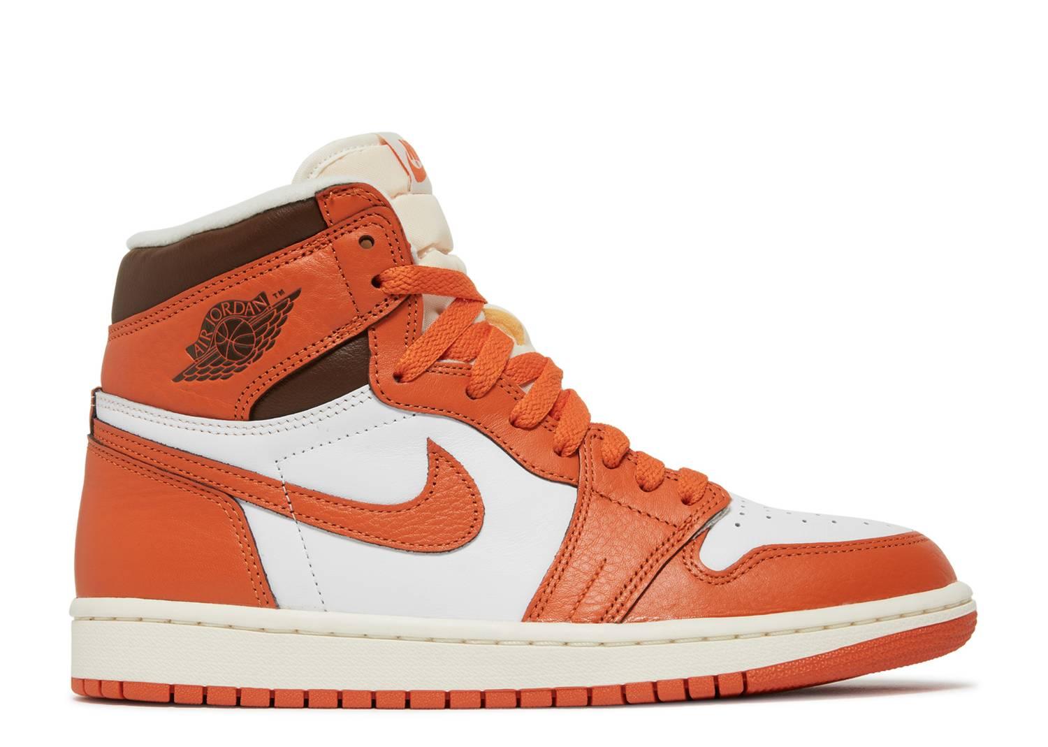 Jordan one orange cheap femme